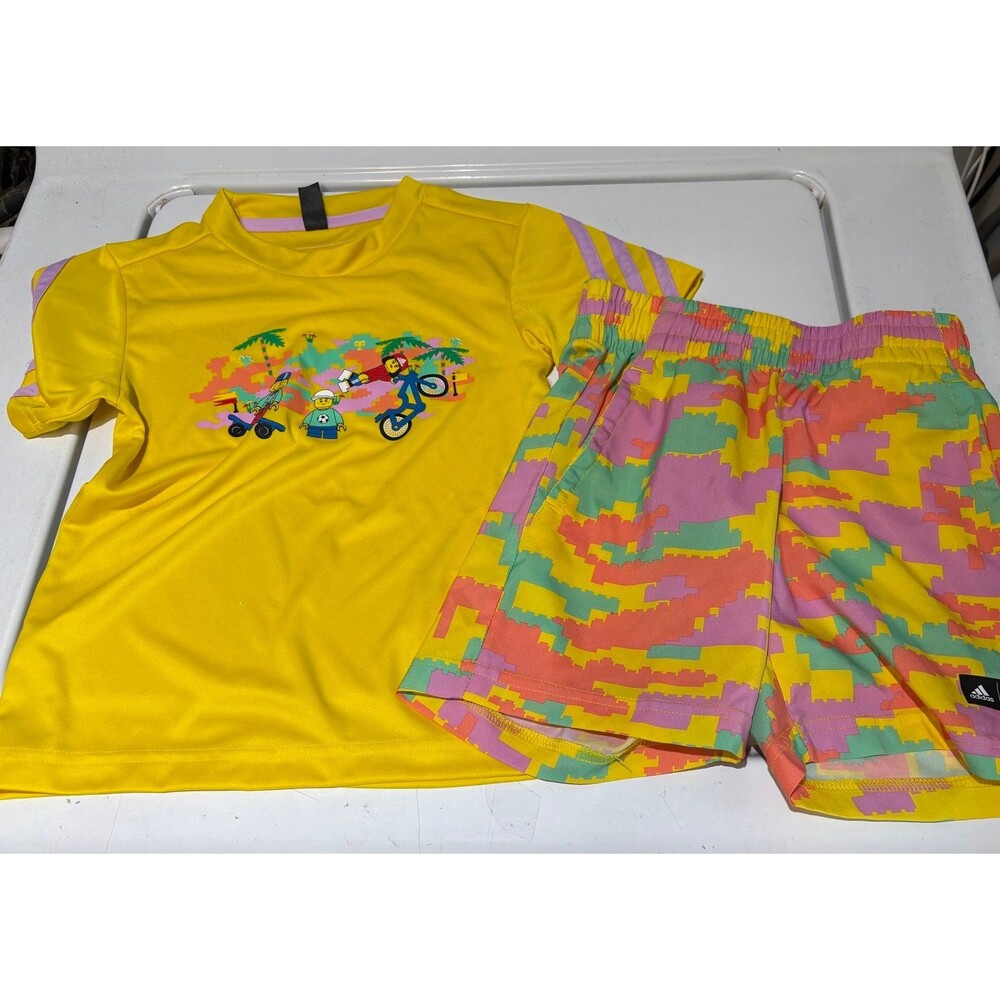 adidas x LEGO® Play Tee-and-Shorts Set